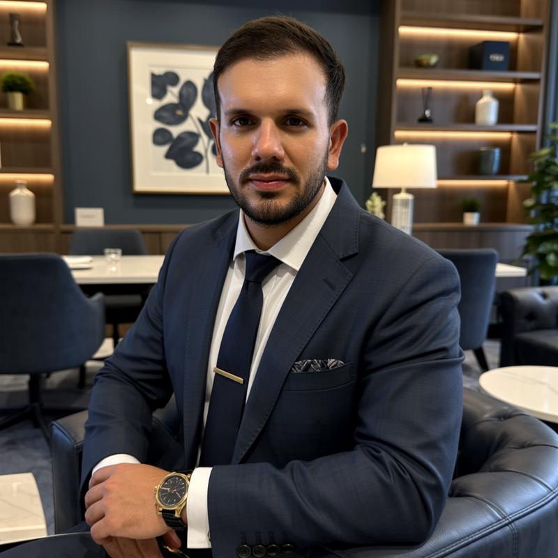 Elkin Acevedo, Ejecutivo Inmobiliario Asociado a GG Properties USA